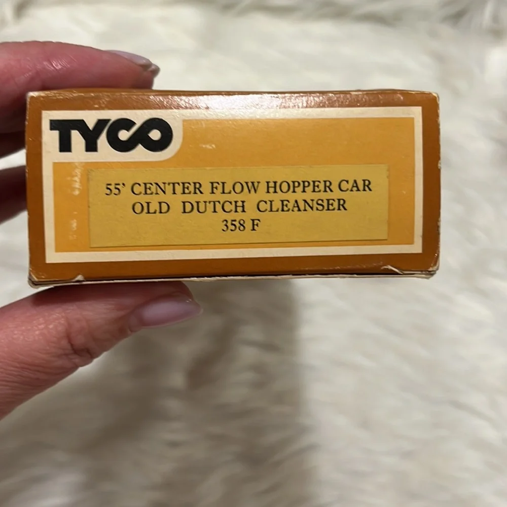 Rare Vintage TYCO Original Box Bundle 4 Scale Train Advertisement Company